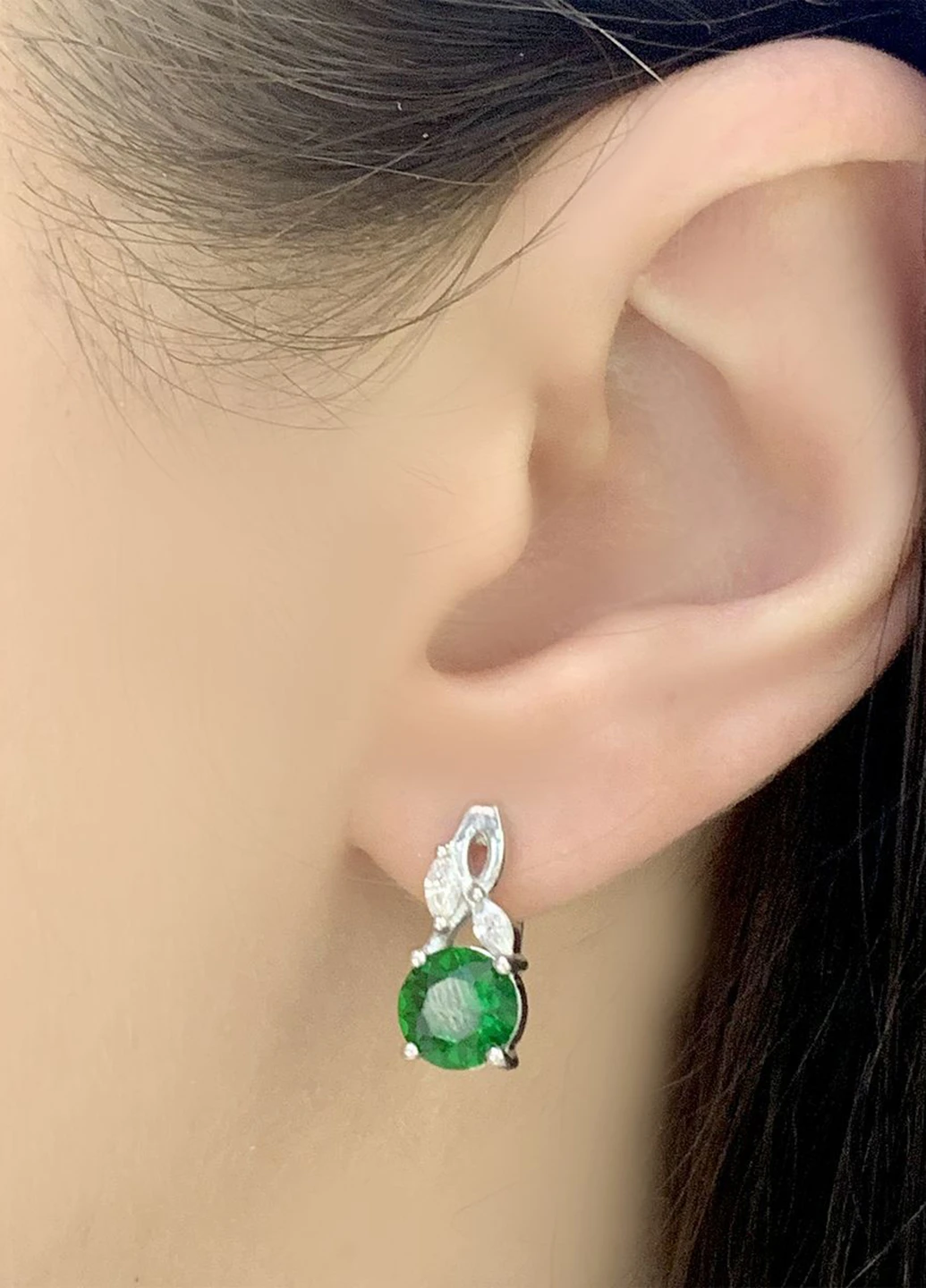Сережки Silver Flame (152533540)