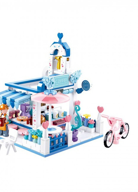 M38-B866 голубе кафе, 289 деталей Sluban (253827803)