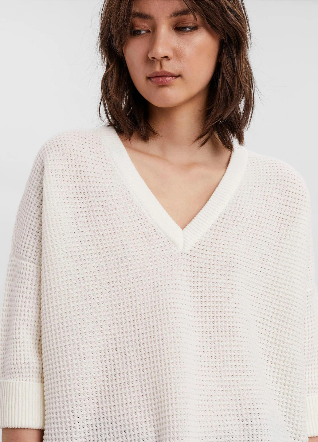 Білий демісезонний светр Vero Moda