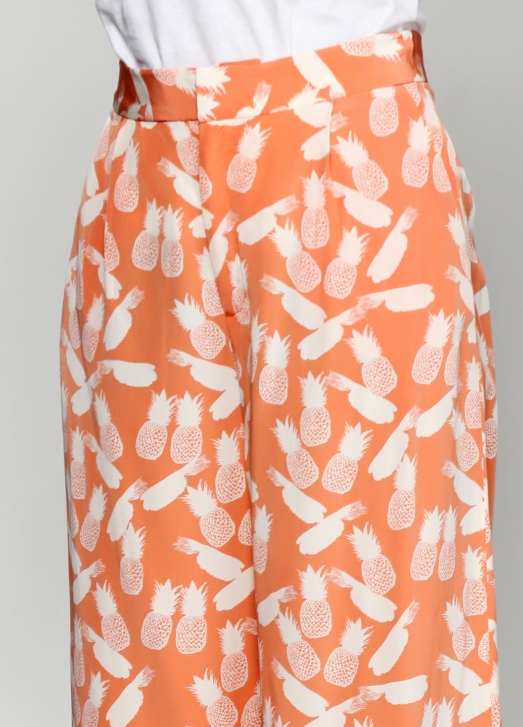 Оранжевые кэжуал демисезонные брюки & Other Stories