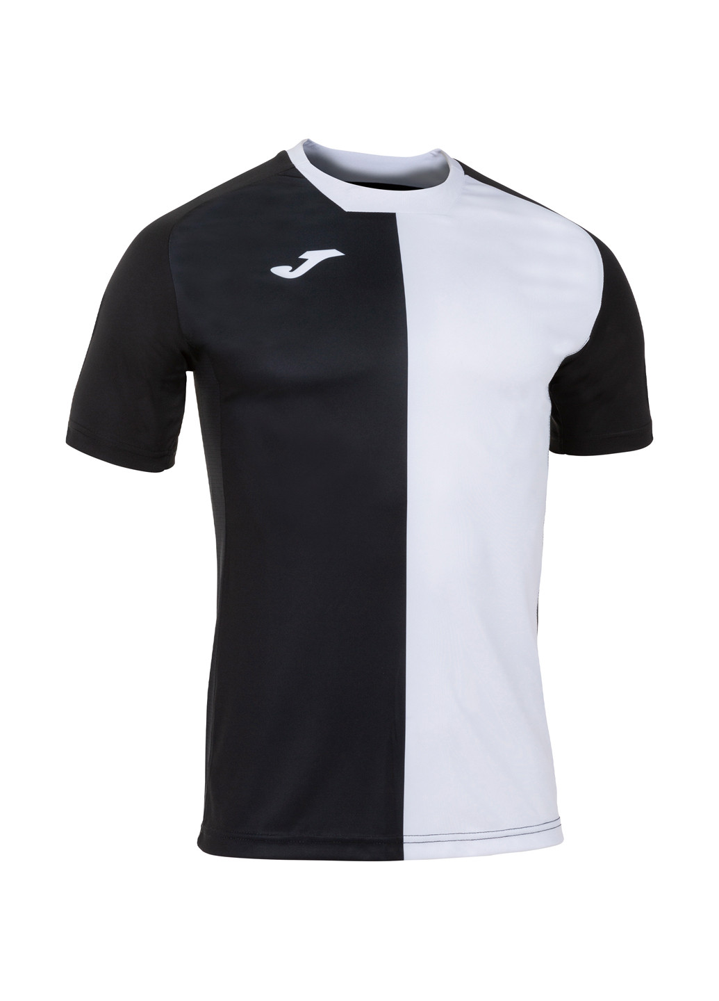 Черно-белая футболка Joma