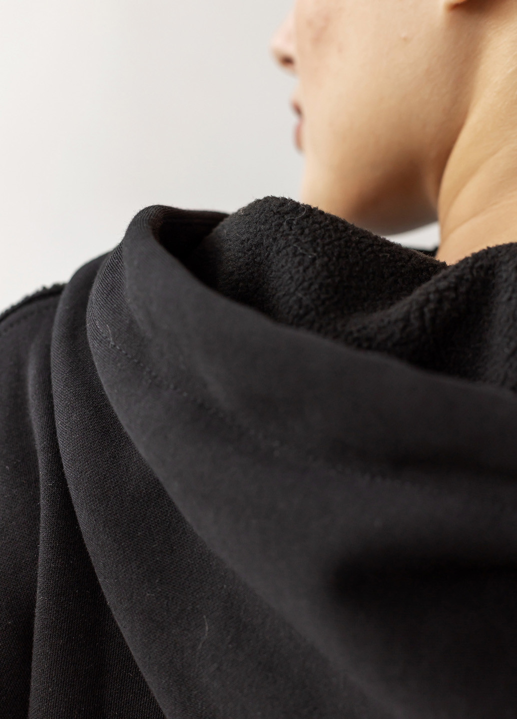 Худи на флисе со швами наизнанку TOTALFIT (265150765)