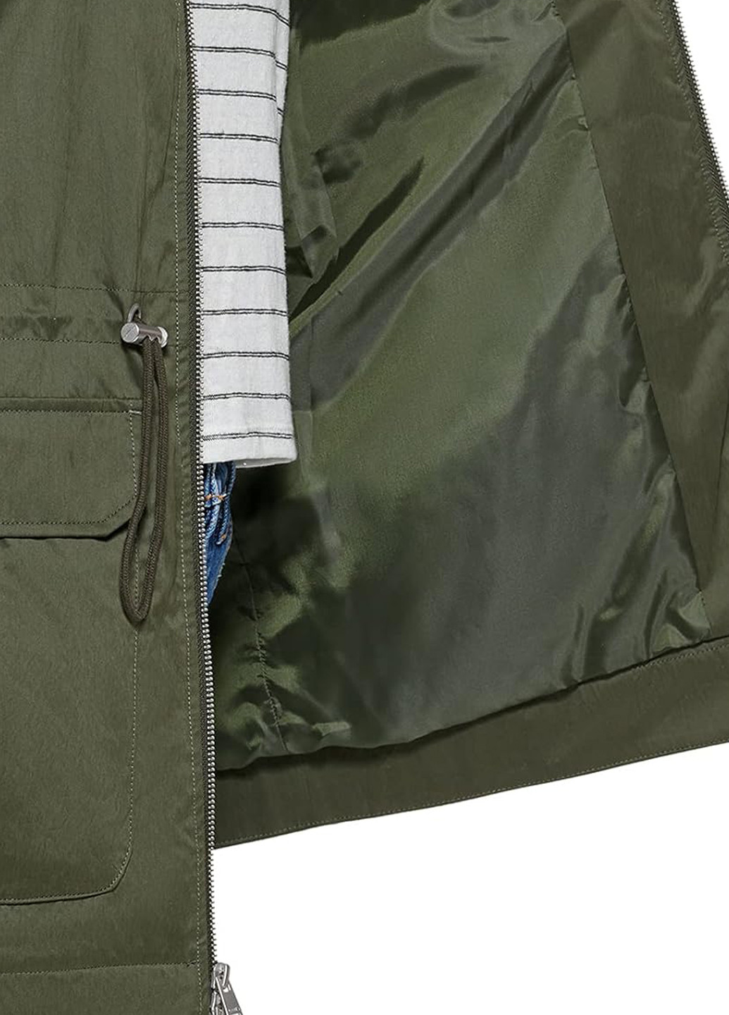 Зеленая демисезонная куртка Levi's