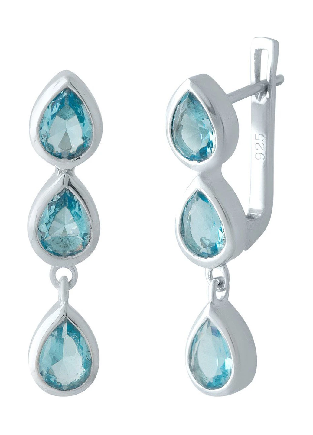 Сережки Silver Flame (152533679)