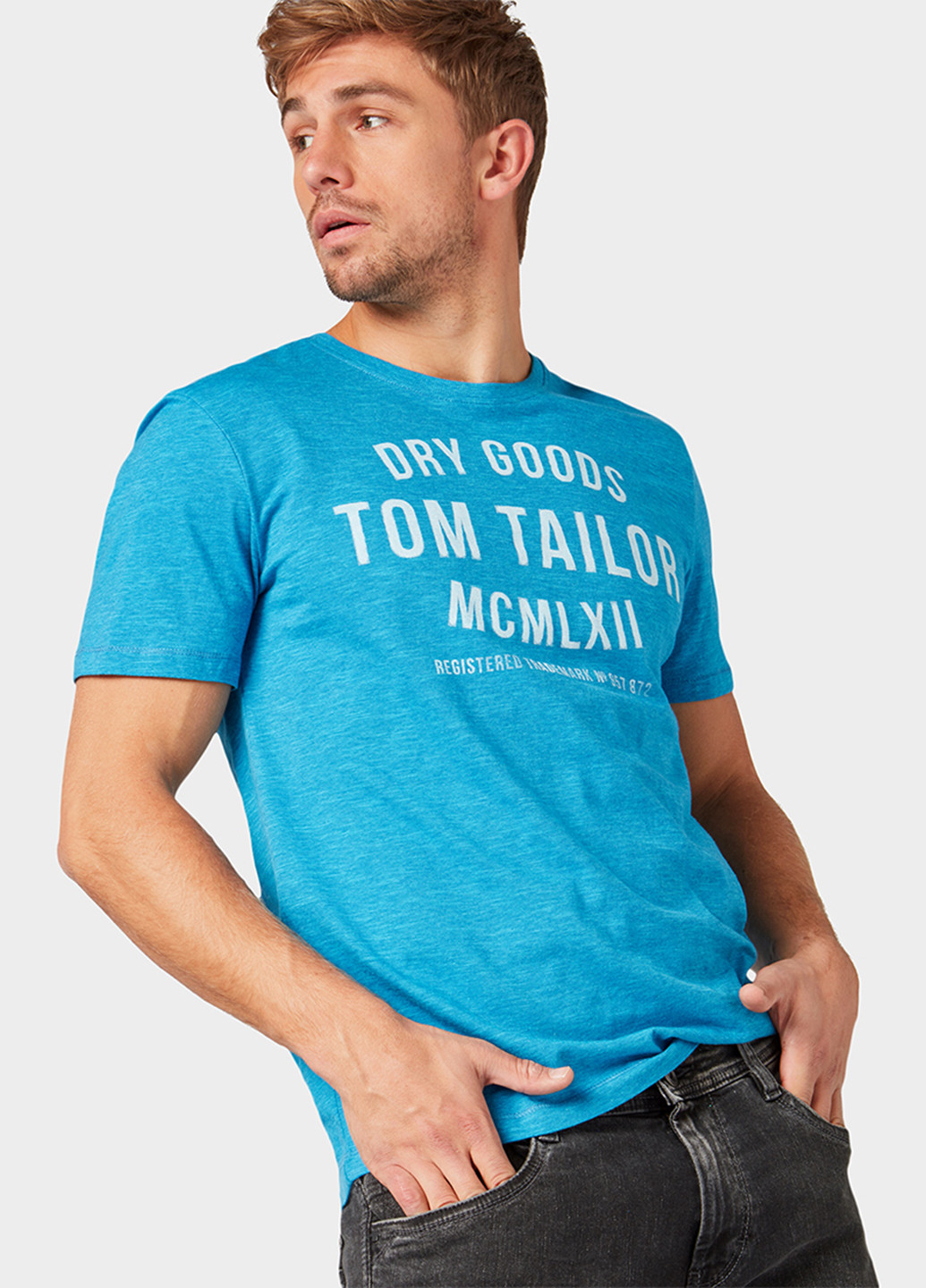 Бирюзовая футболка Tom Tailor