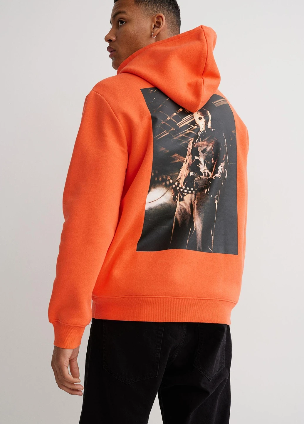 Худі фліс,морквяний, H&M (255170804)