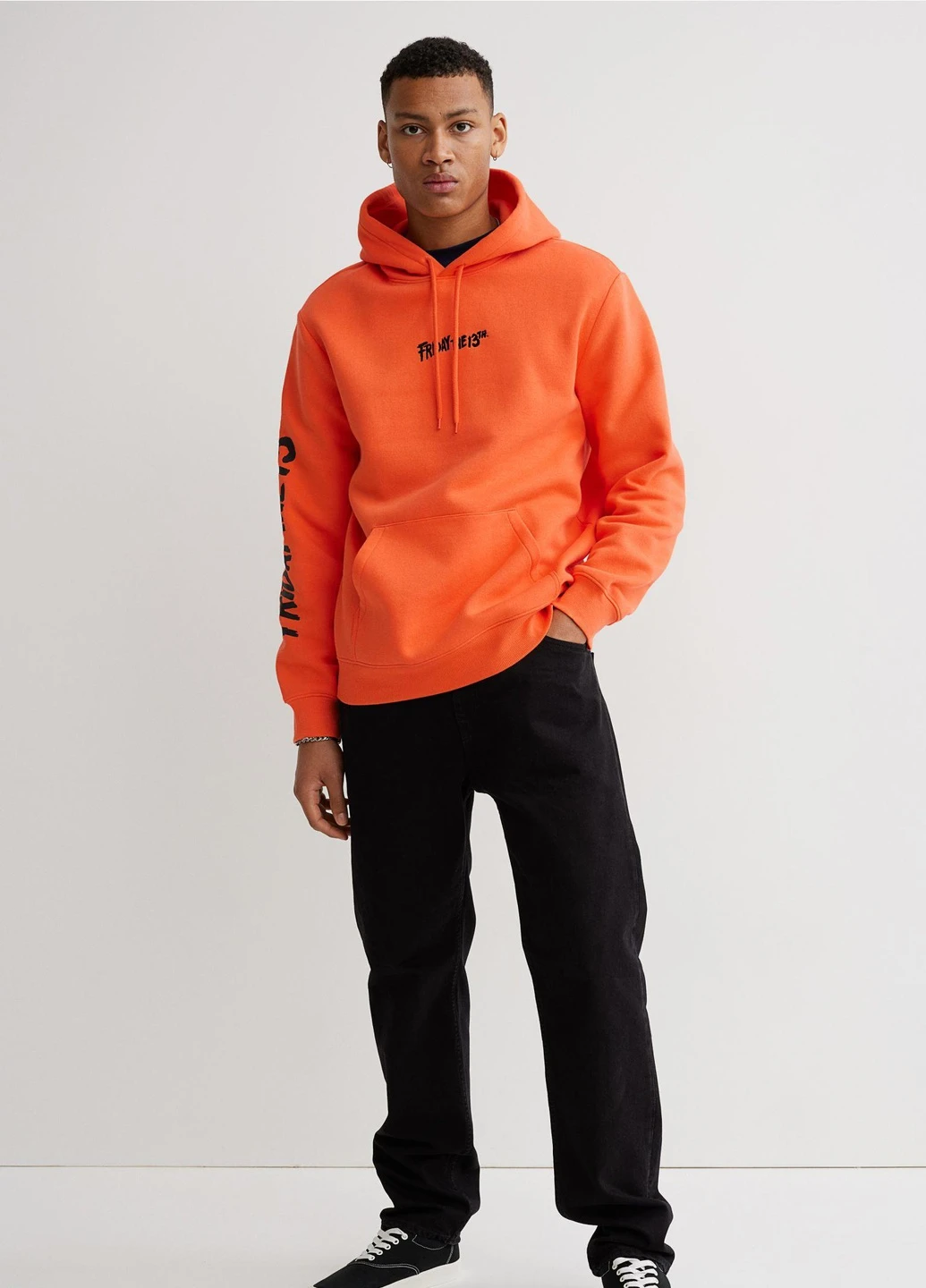 Худі фліс,морквяний, H&M (255170804)