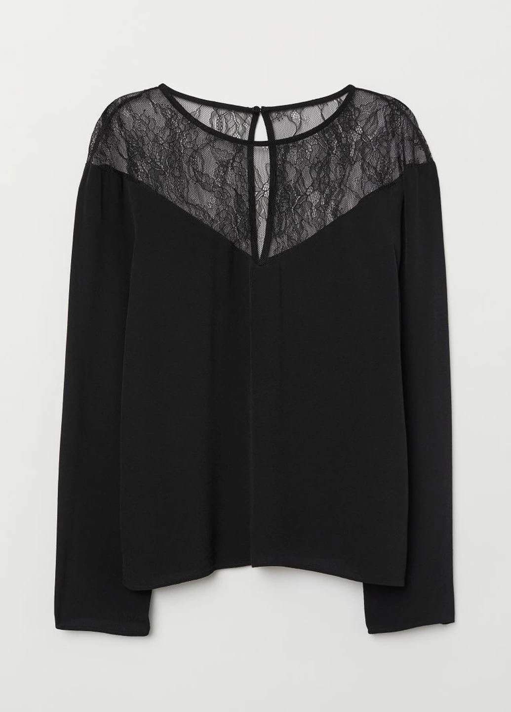 Чорна блуза H&M