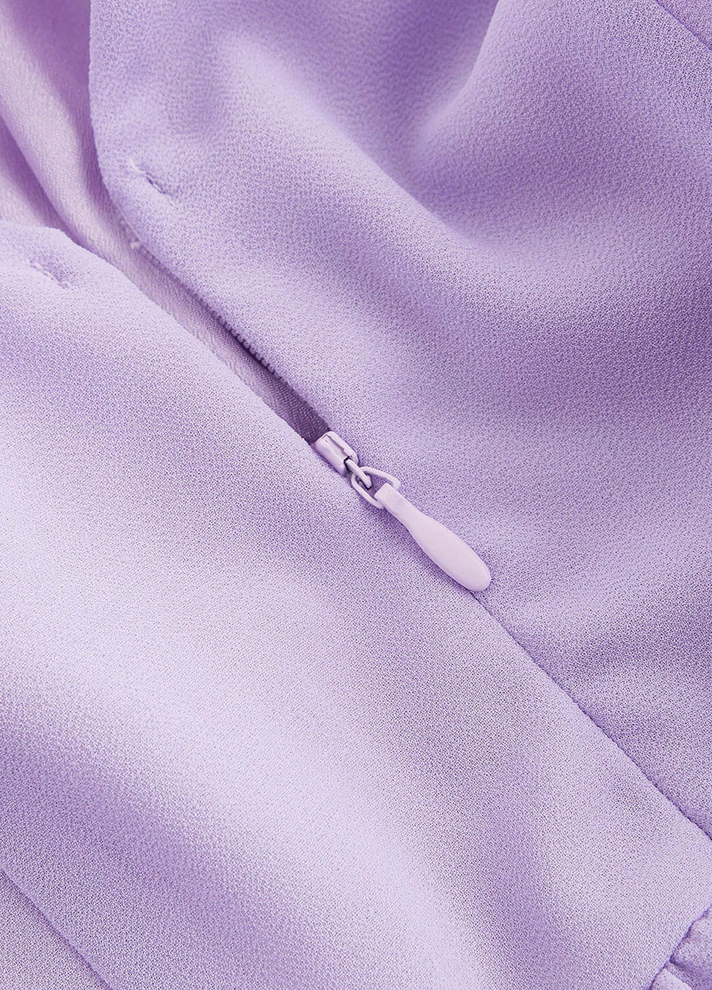 Сиреневое кэжуал платье а-силуэт SHEIN однотонное