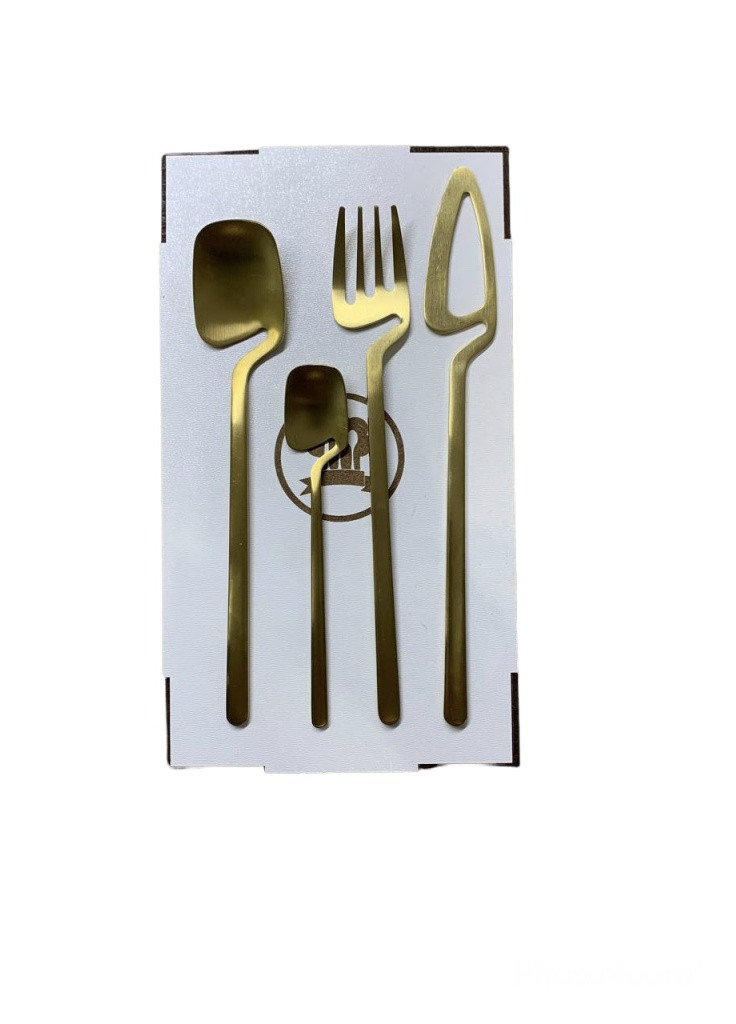 Набір Столових Приладів Kitchen 6 Персон Gold Home (253696152)