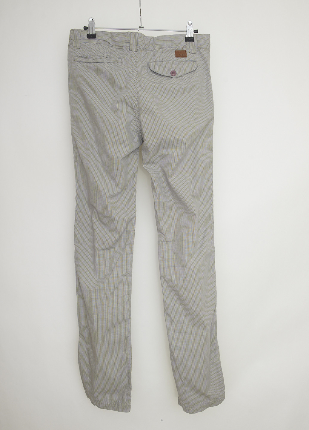 Светло-серые кэжуал демисезонные брюки прямые Pepe Jeans