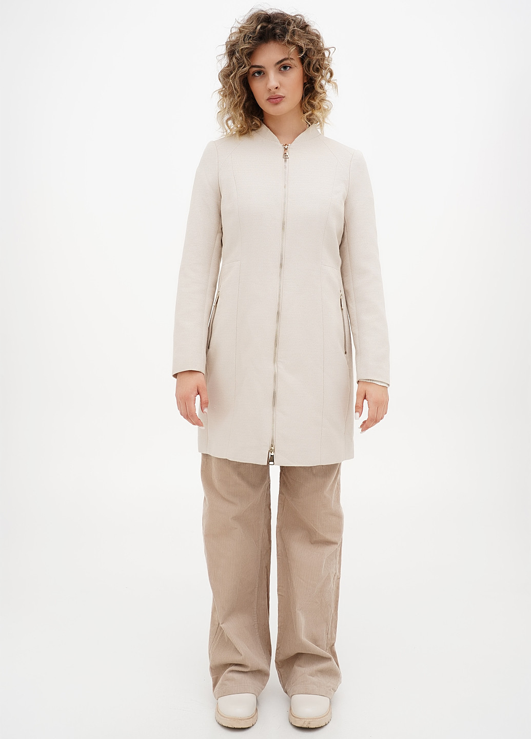 Світло-бежеве демісезонне Пальто H&M