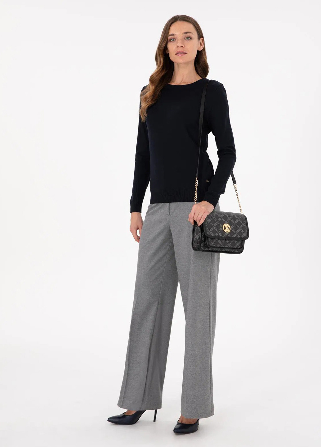 Темно-синій демісезонний джемпер джемпер Pierre Cardin