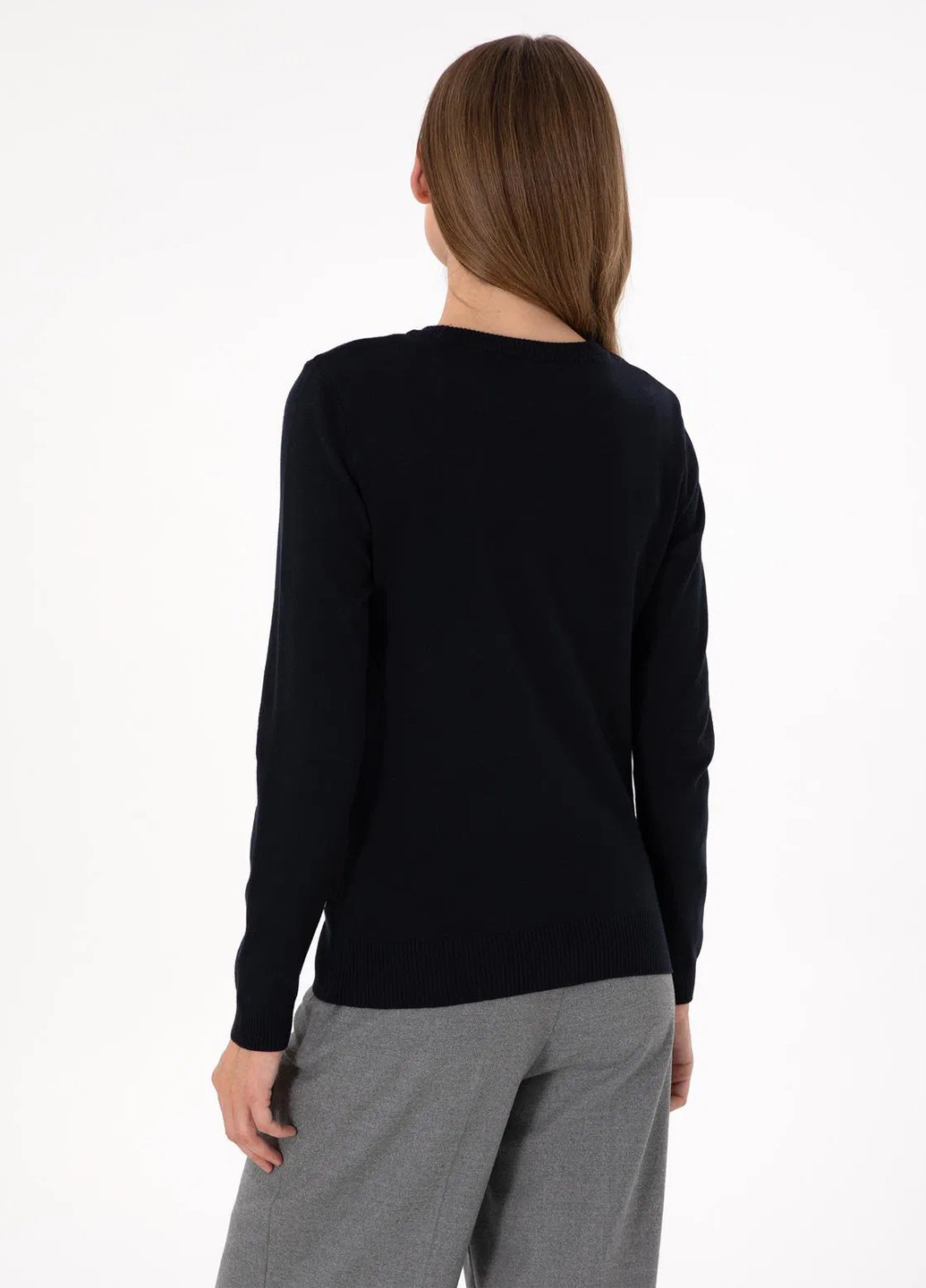 Темно-синій демісезонний джемпер джемпер Pierre Cardin