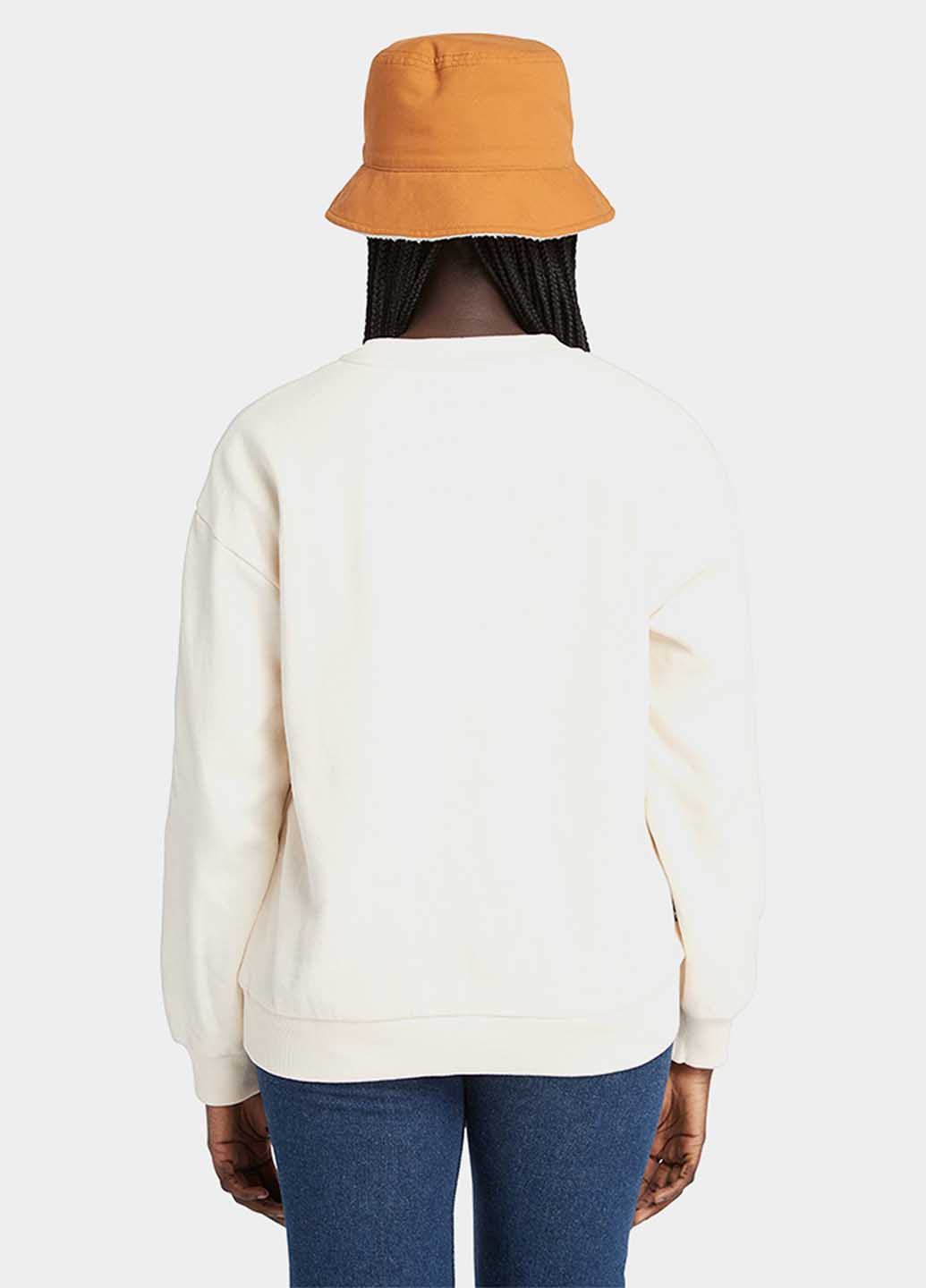 Білий світшот Timberland напис вишивка (327485654)