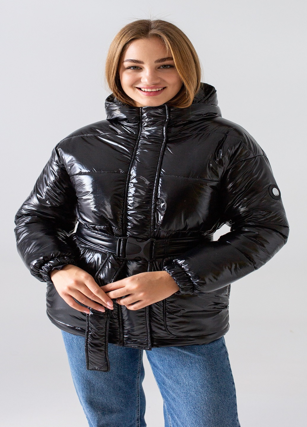 Черная зимняя женская зимняя куртка "бэтти" Uzeff