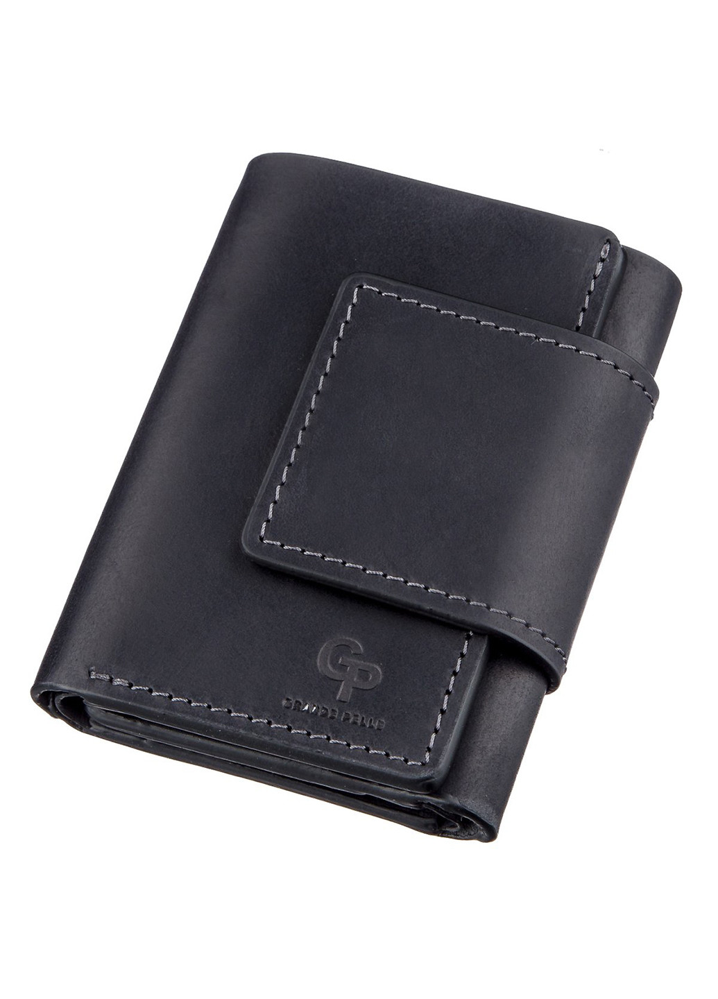 Шкіряний гаманець 7,5х10х1,5 см Grande Pelle (253174562)