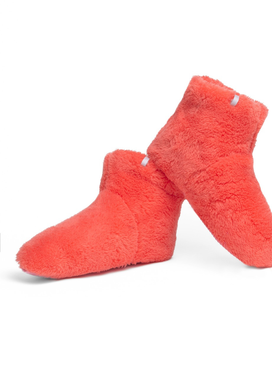 Тапочки-сапожки домашние махровые Темно-Персиковый Maybel (256517579)