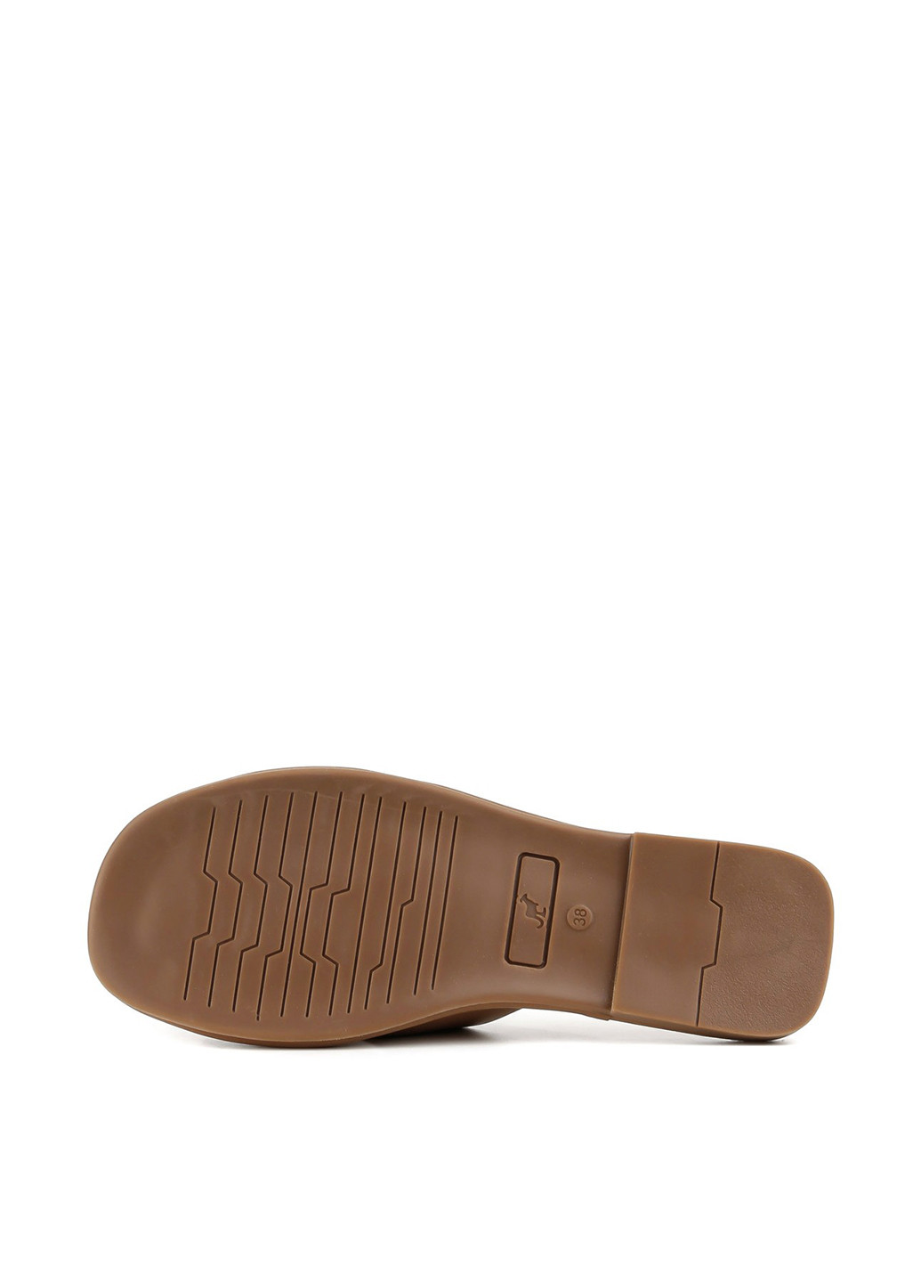 Коричневые шлепанцы Le'BERDES