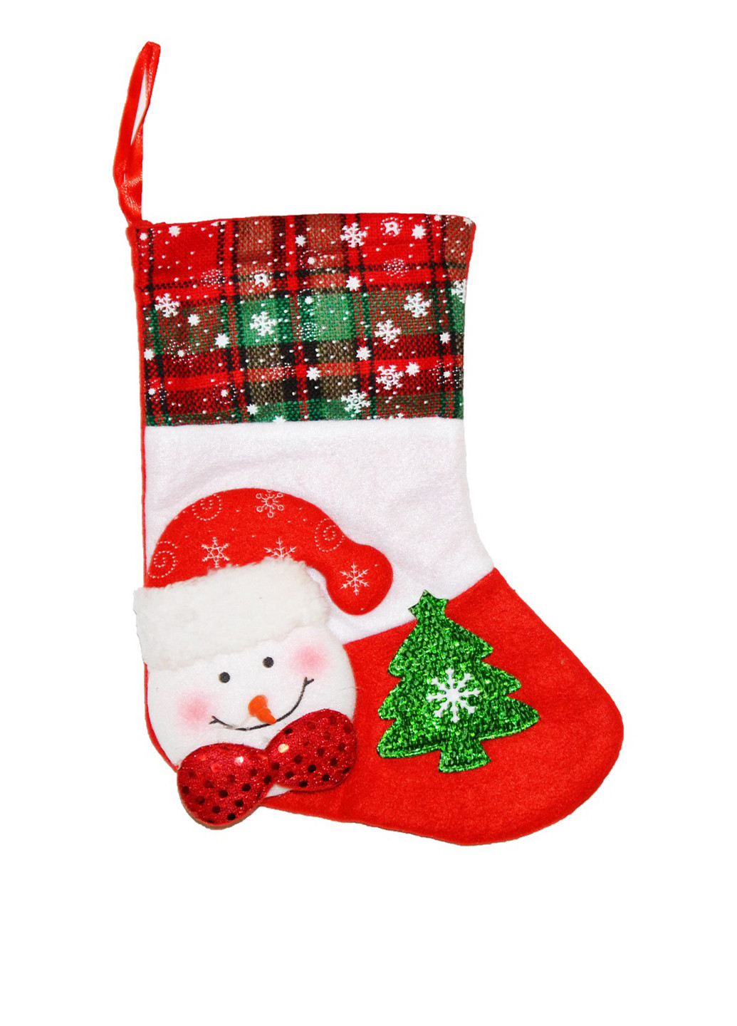 Новогодний носок для подарков, 25х19 см BabyFriends (155356256)