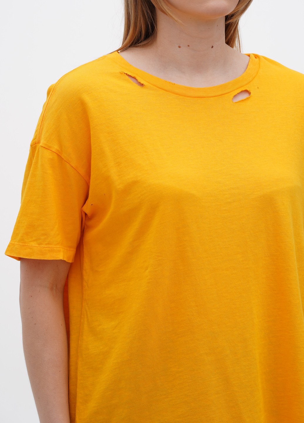 Оранжевая летняя футболка Aerie