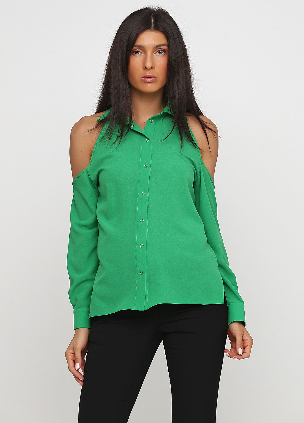 Зеленая демисезонная блуза Gator