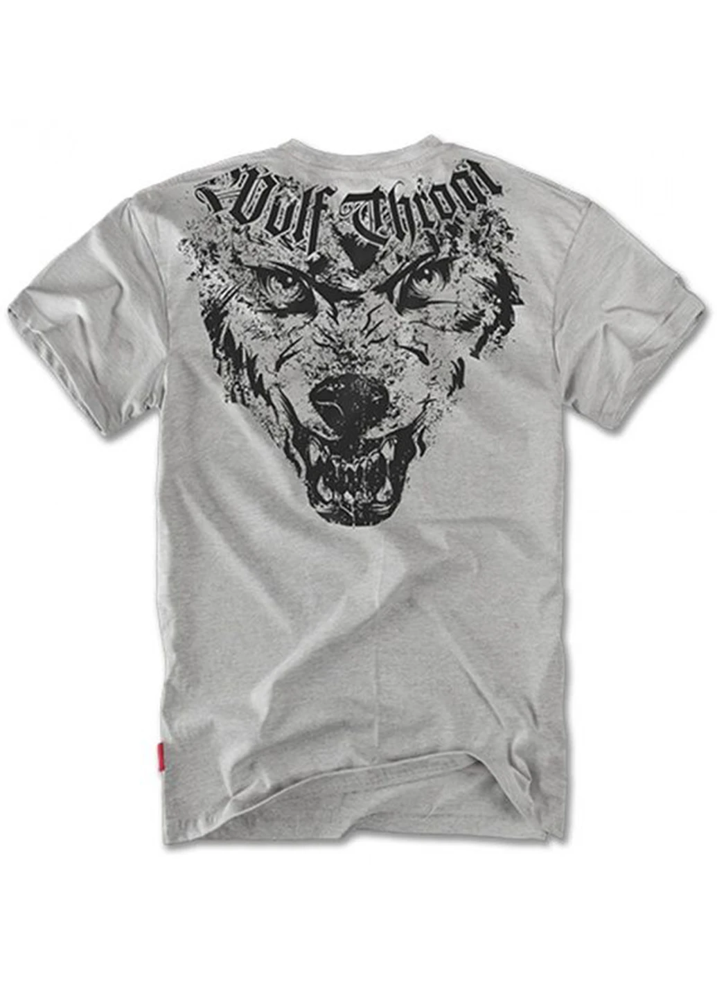 Серая футболка dobermans wolf throat ii ts65sl Dobermans Aggressive