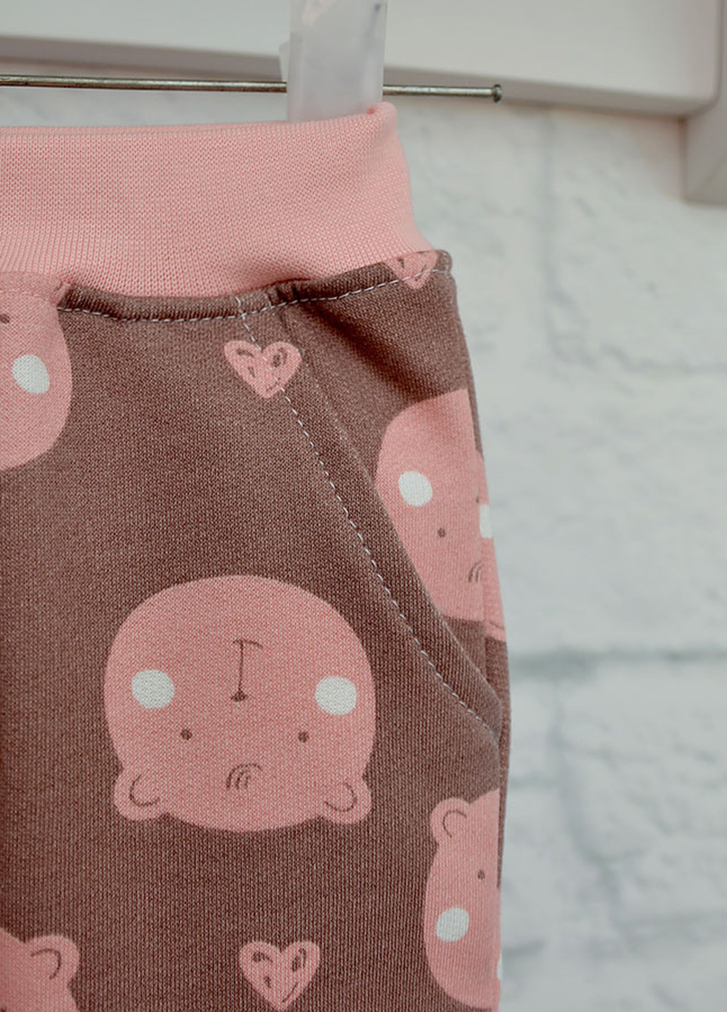 Коричневые домашние, повседневный демисезонные джоггеры брюки Blanka