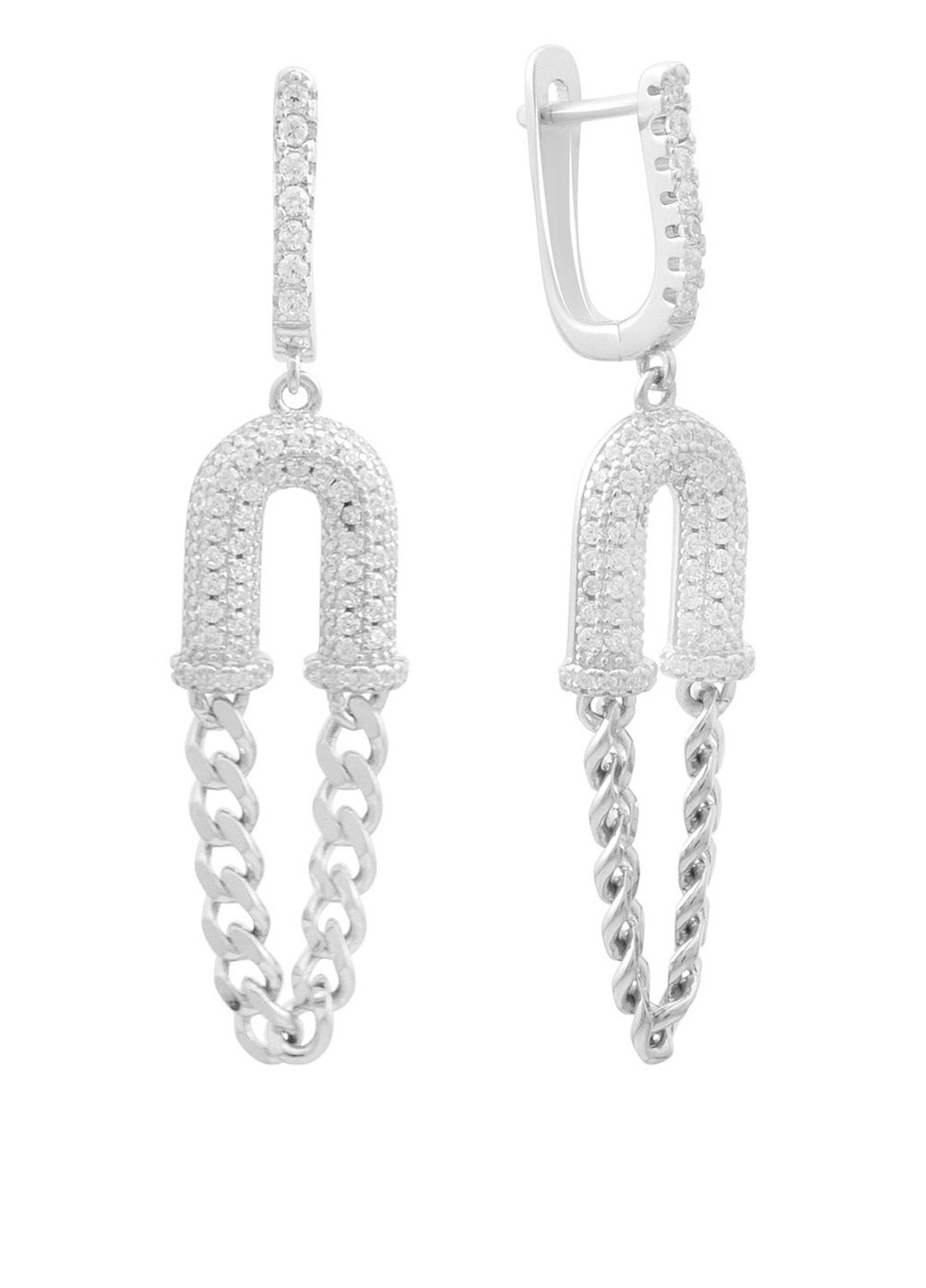 Сережки Silver Flame (336574452)