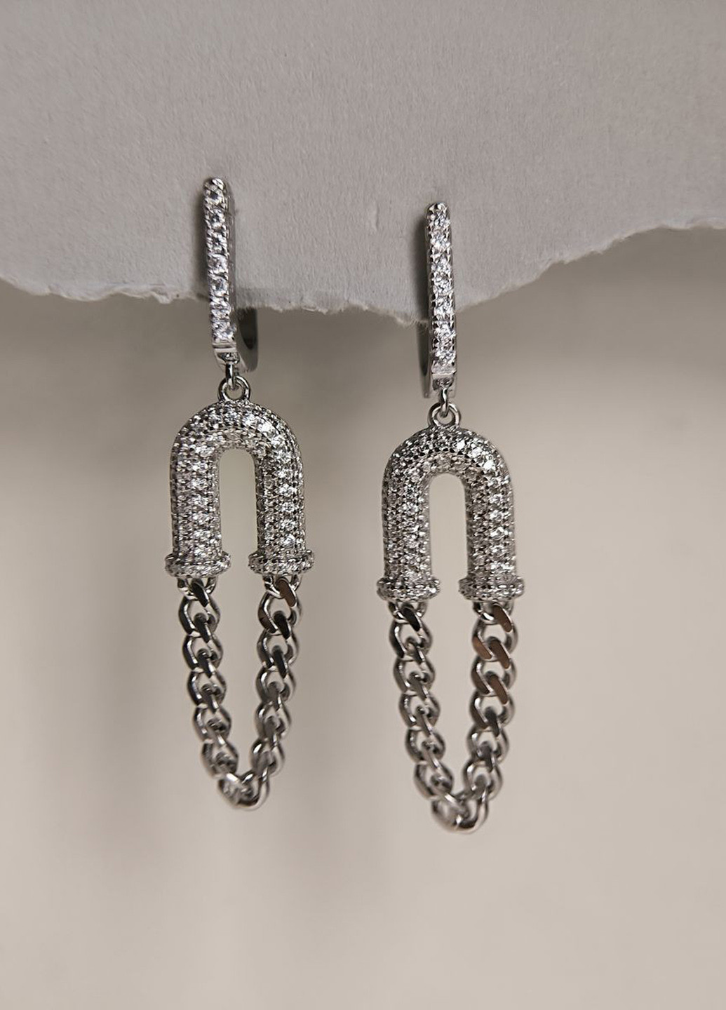 Сережки Silver Flame (336574452)