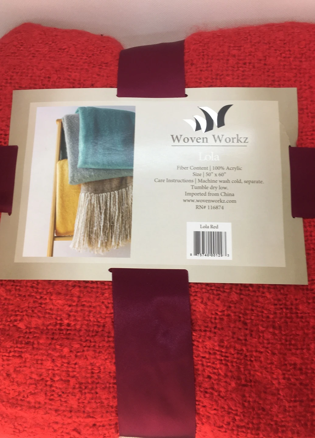 Плед Woven Workz (235890088)