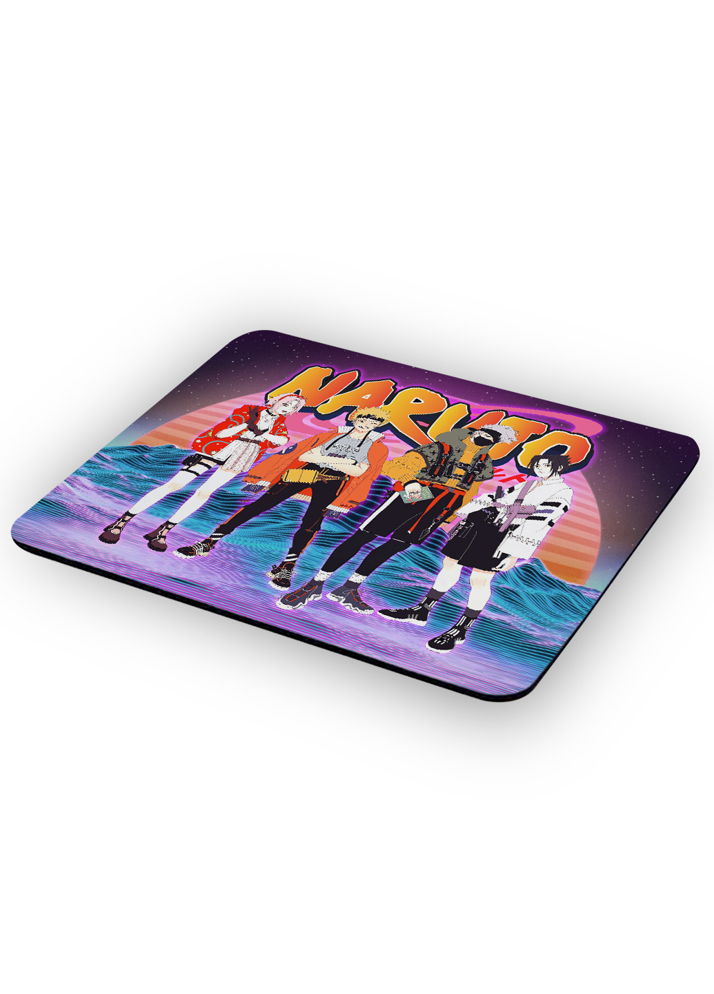 Коврик для мышки Наруто (Naruto) (25108-2630) 22х18 см MobiPrint (222995275)