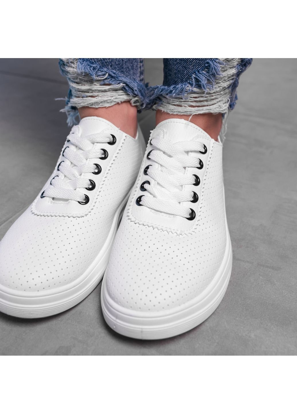 Белые демисезонные кроссовки женские alvin 3618 39 25 см белый Fashion