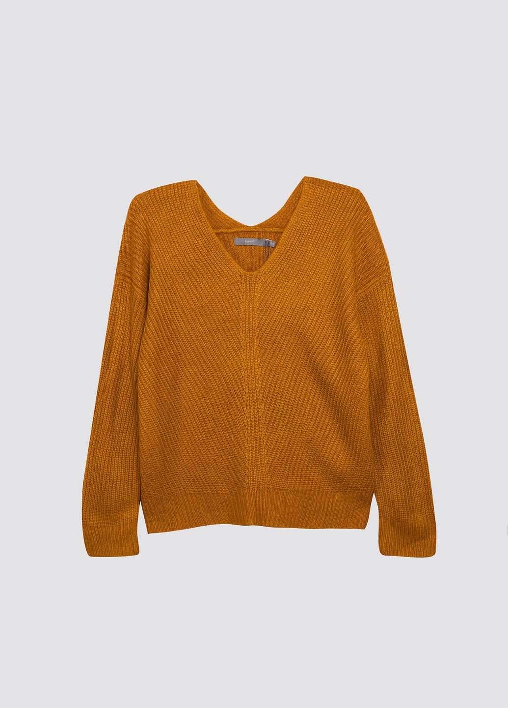 Помаранчевий демісезонний светр B.Young