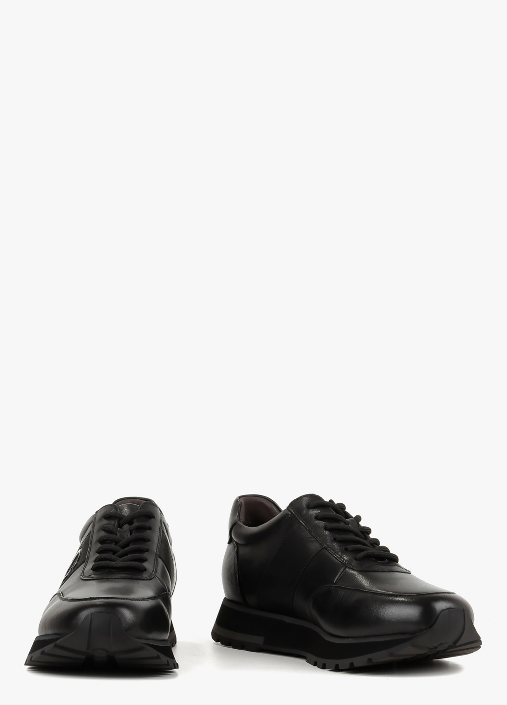 Черные демисезонные кроссовки Le'BERDES