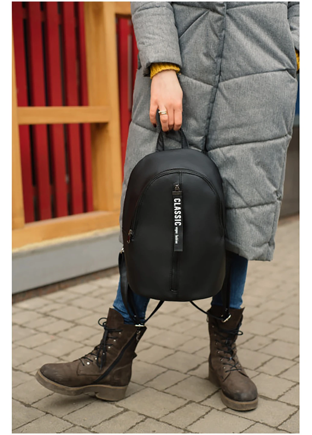 Жіночий рюкзак 34х24х16 см Sambag (252154808)