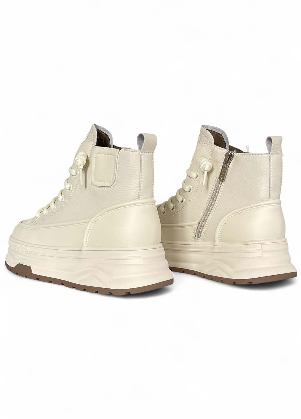 Осенние ботинки ALLSY с логотипом, со шнуровкой из натурального нубука