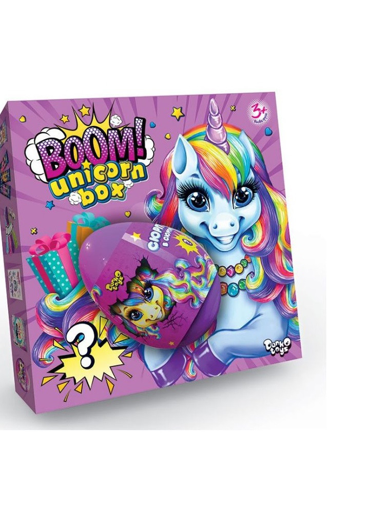 Креативная творчество "Boom! Unicorn Box" укр BUB-01-01U No Name (251910886)
