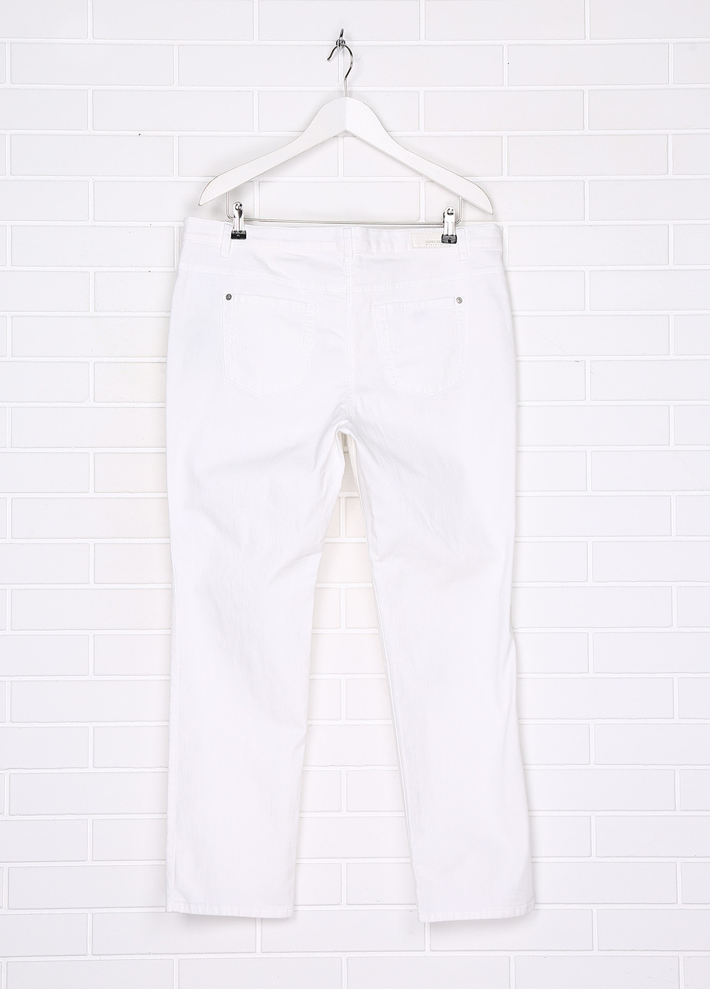 Белые кэжуал демисезонные брюки Gerry Weber