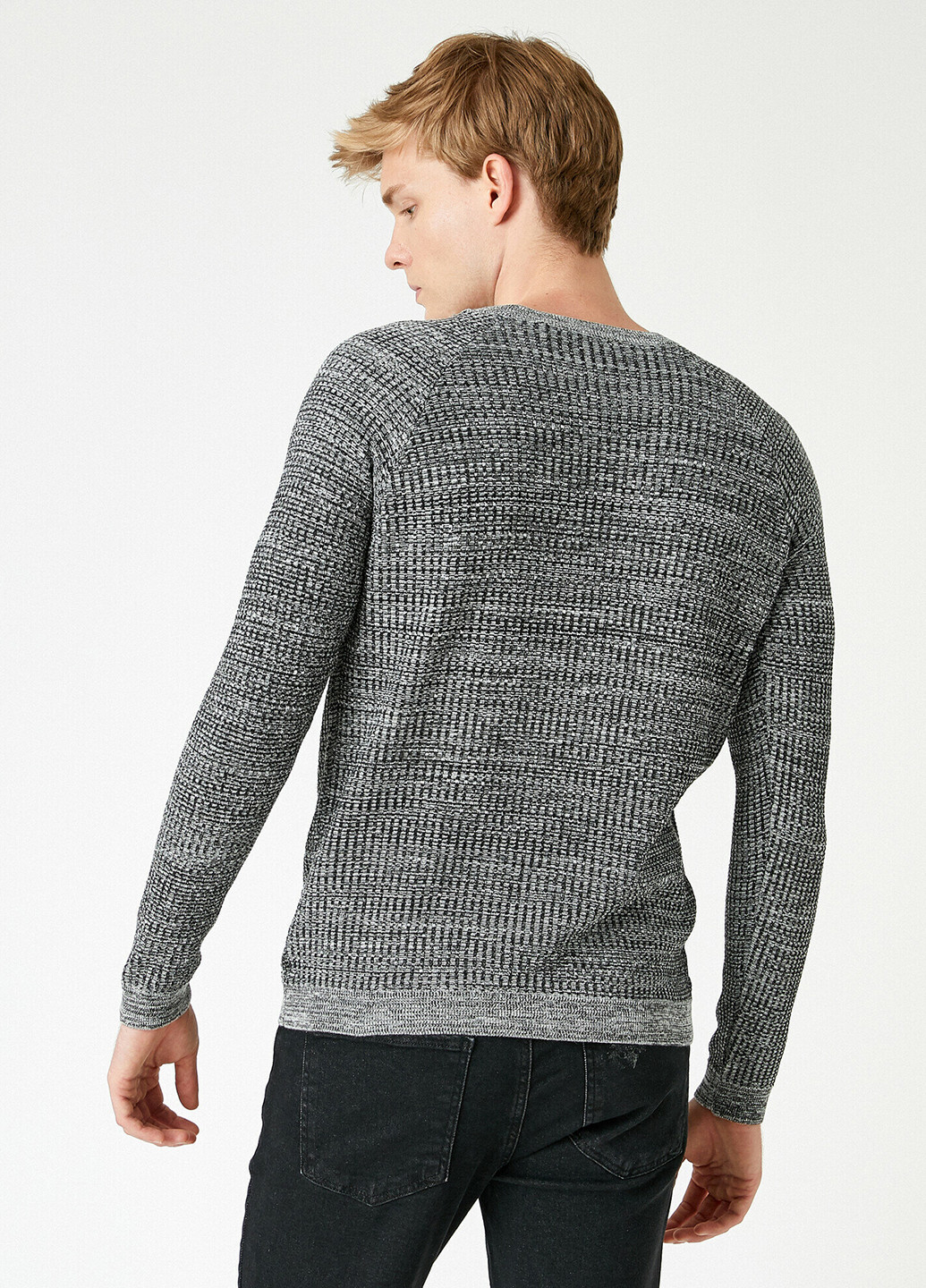 Сірий демісезонний светр джемпер KOTON