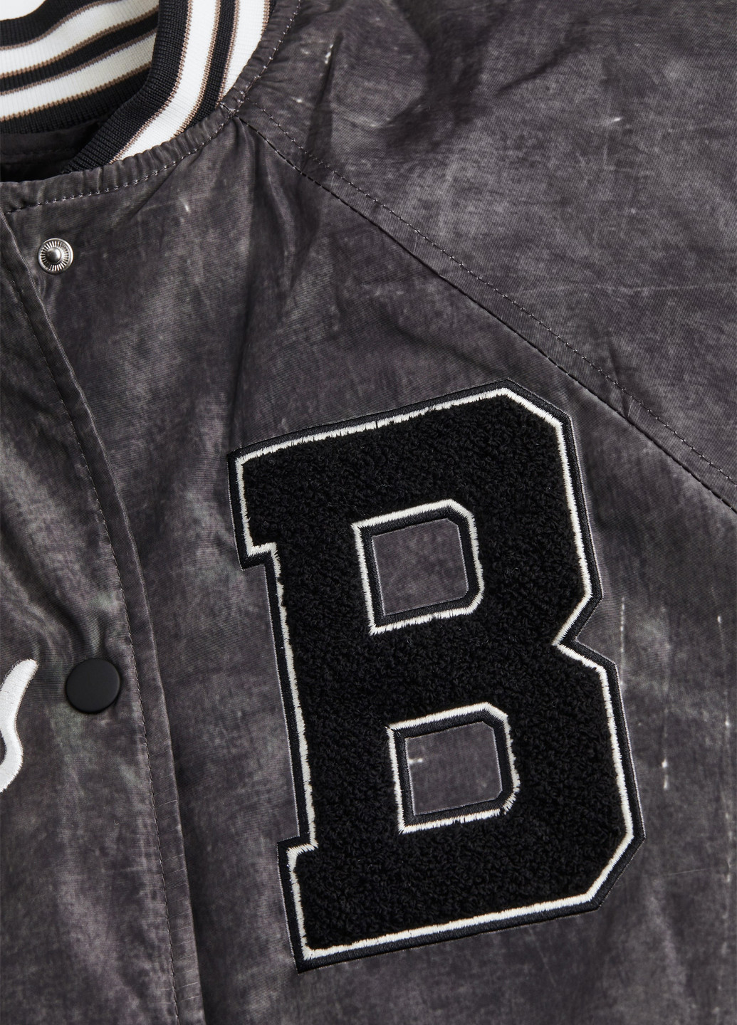 Бомбер H&M бейсбольний на кнопках (362622088)