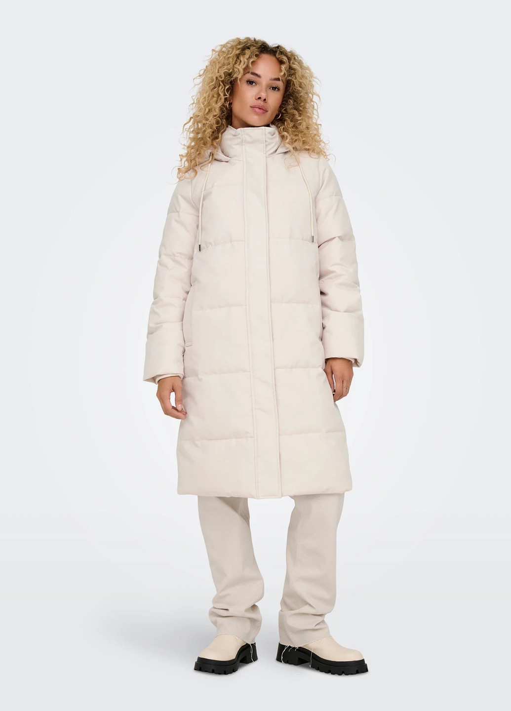 Айвори зимняя куртка куртка-пальто Only