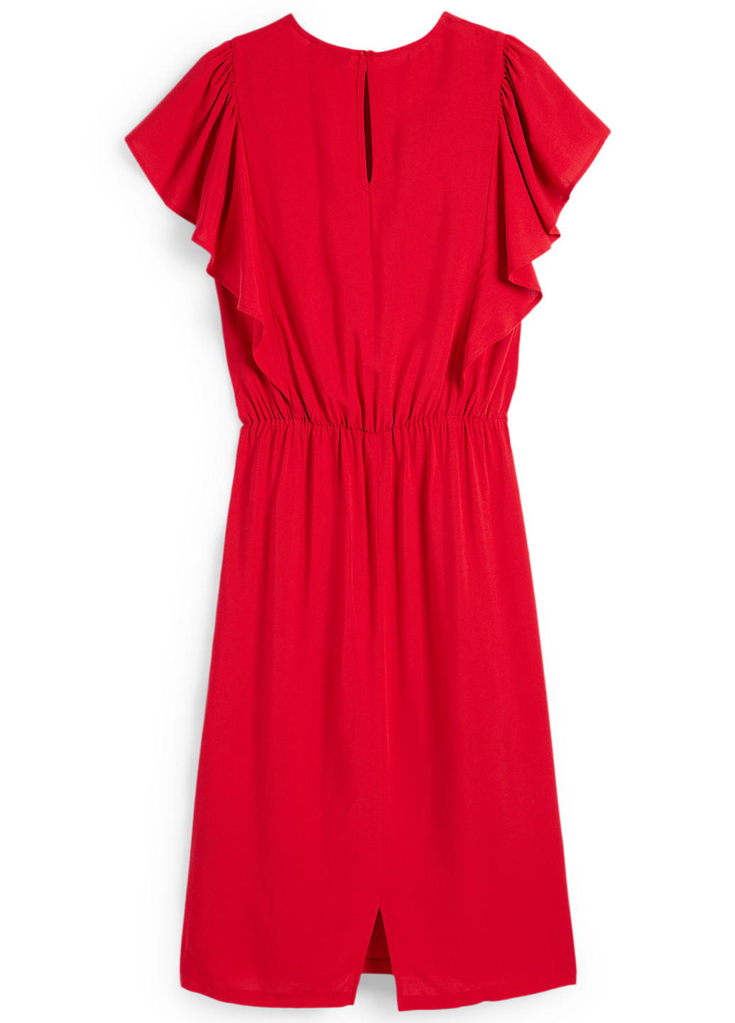 Червона кежуал сукня а-силует C&A однотонна