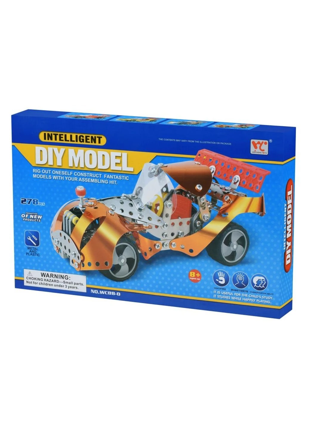 Конструктор Inteligent DIY Model 278 ел. (WC88DUt) Same Toy Inteligent DIY Model 278 эл. (198484261)