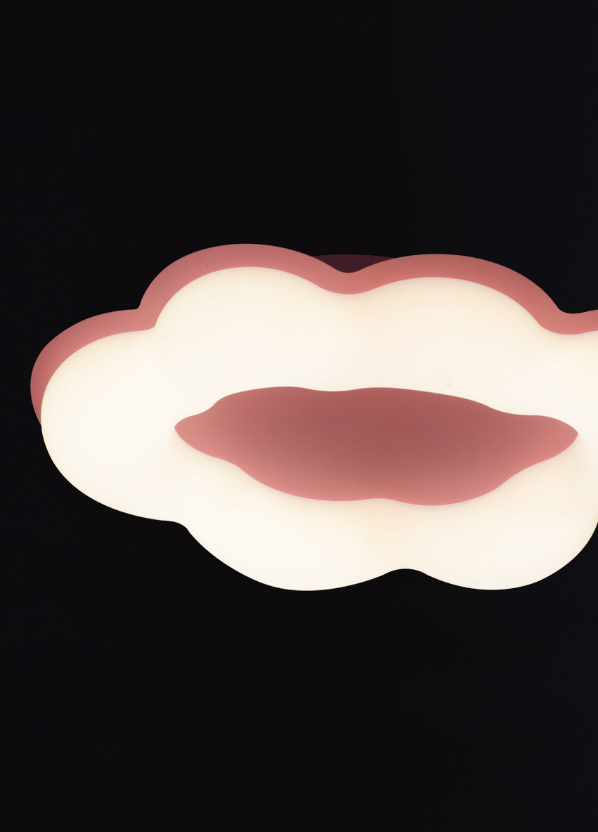 Настенно-потолочный светодиодный светильник KL-456C/55W*2 Pink Brille (253893037)