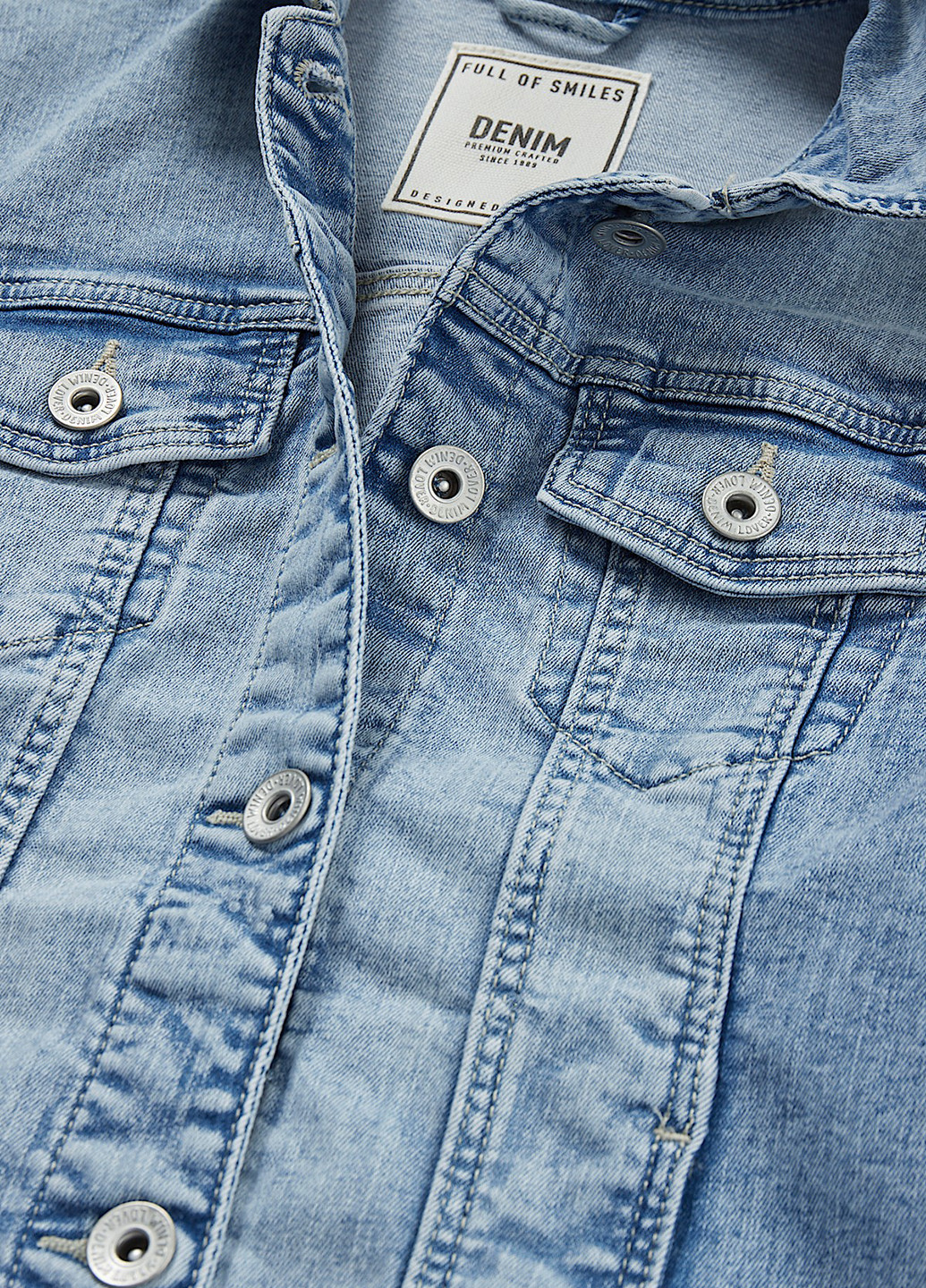 Голубая демисезонная куртка C&A