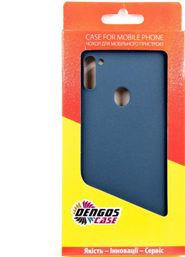 Чехол для мобильного телефона (смартфона) Carbon Samsung Galaxy A11, blue (DG-TPU-CRBN-67) (DG-TPU-CRBN-67) DENGOS (201493395)