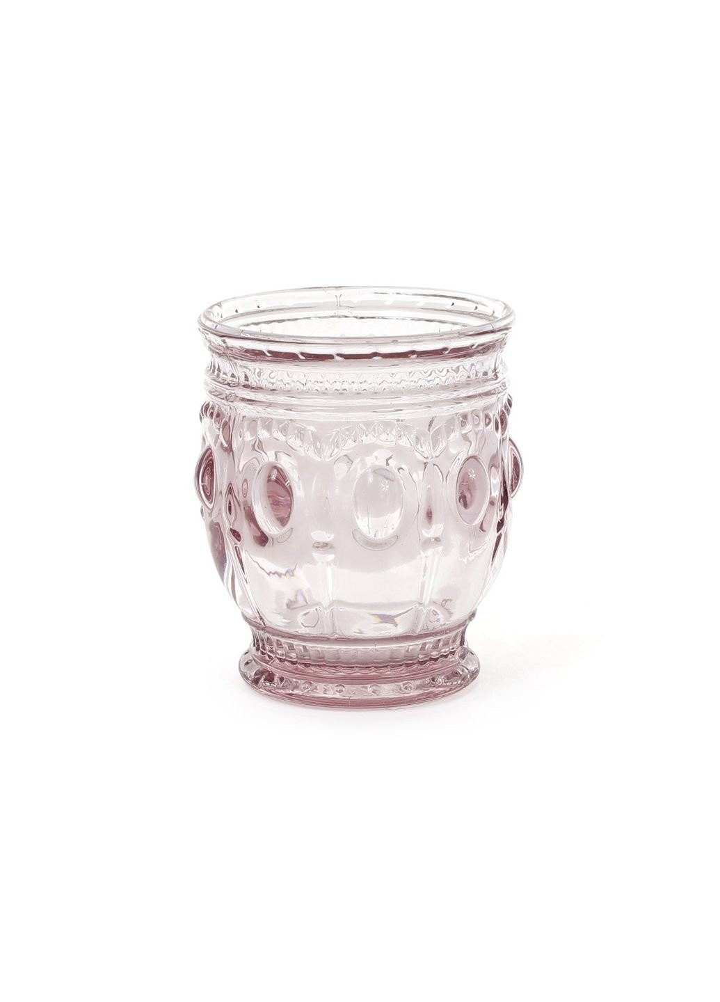 Склянка низька Bona Di 581-023 250 мл рожева BonaDi (253618938)