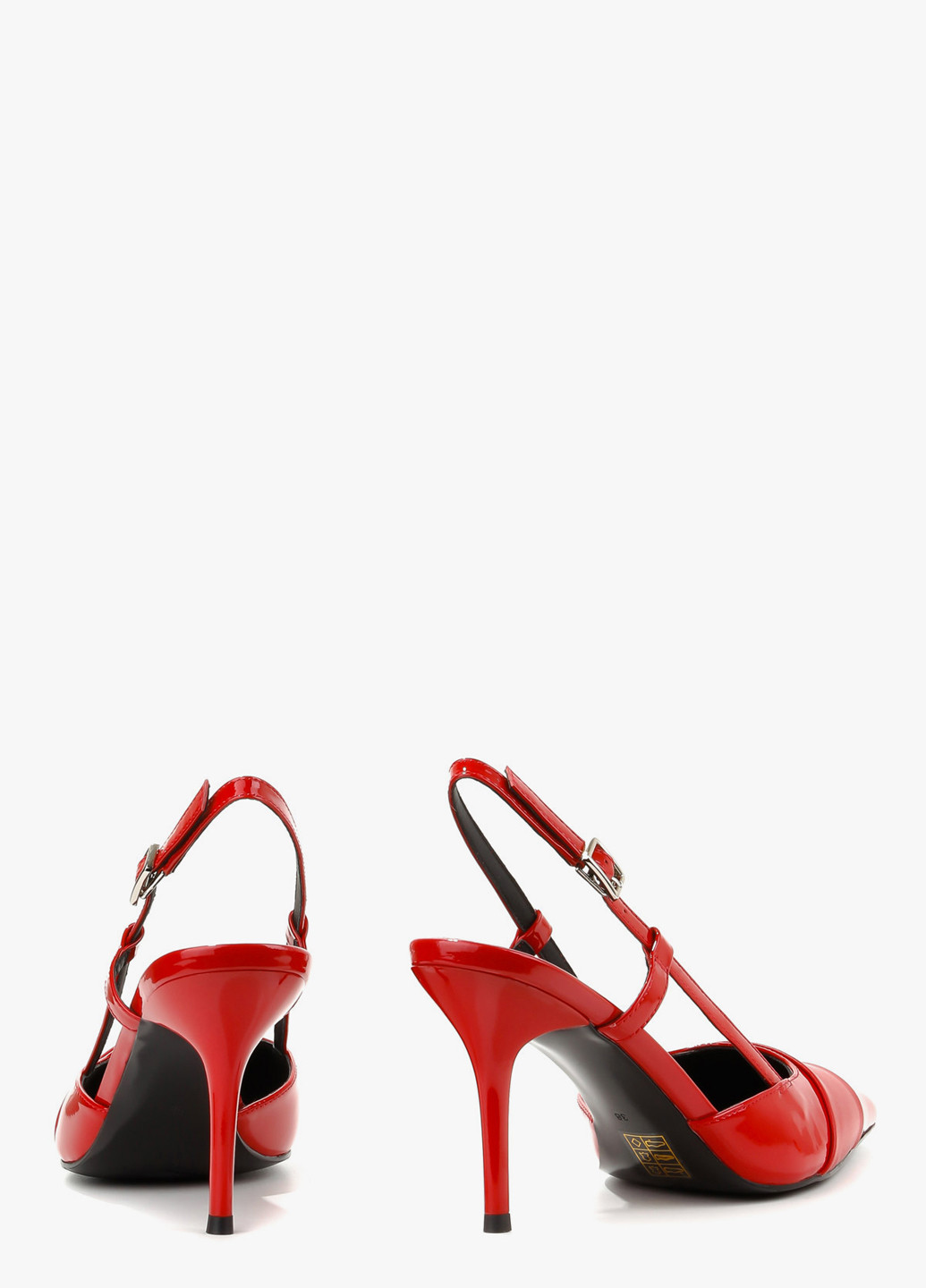 Le'BERDES Туфлі слінгбекі червоний з натуральна шкіра, україна — літо (322646261)