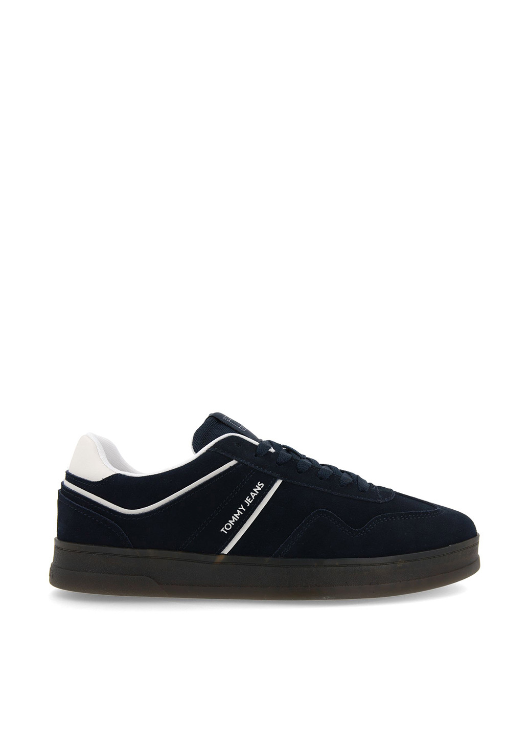 Черные демисезонные кроссовки Tommy Jeans THE GREENWİCH SUEDE TRAİNERS